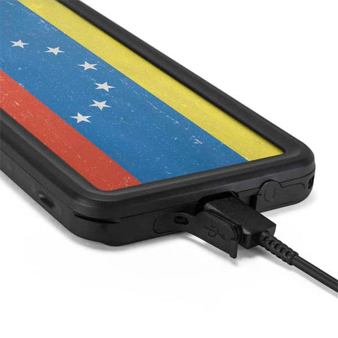 Venezuela Flag Distressed Galaxy S20 Waterproof Case